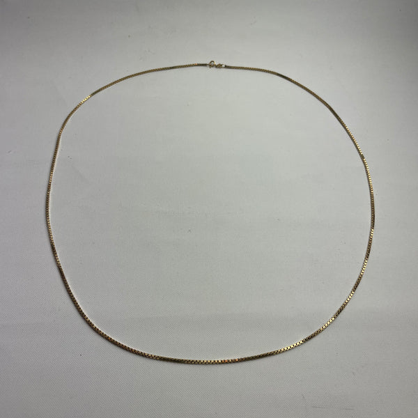 Vintage Venezianerkette 585er Gold 90cm