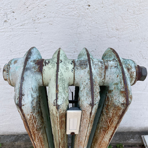 Antiker Jugendstil Heizkörper mit 4 Rippen