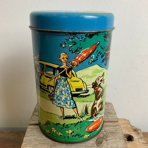 Sehr seltene Blechdose von Brinta