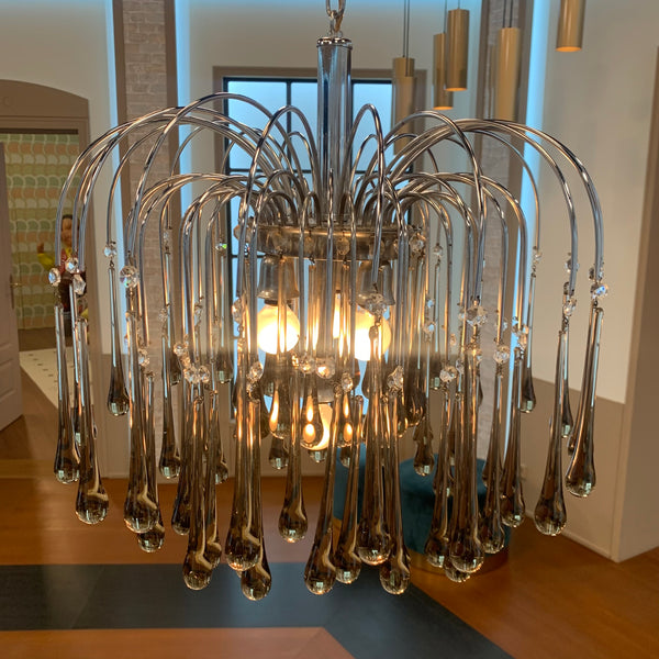 Wasserfalllampe von Paolo Venini
