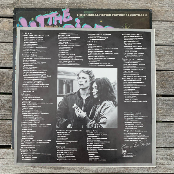 LP The Warriors the Original Motion Picture Soundtrack