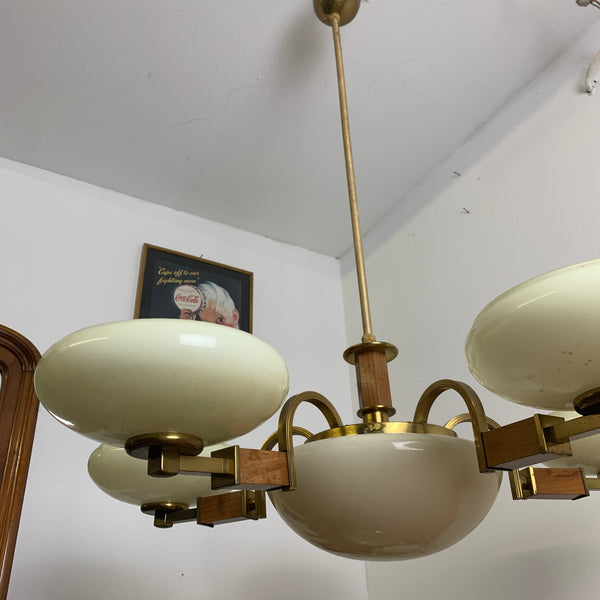 Großer Art Deco Kronleuchter