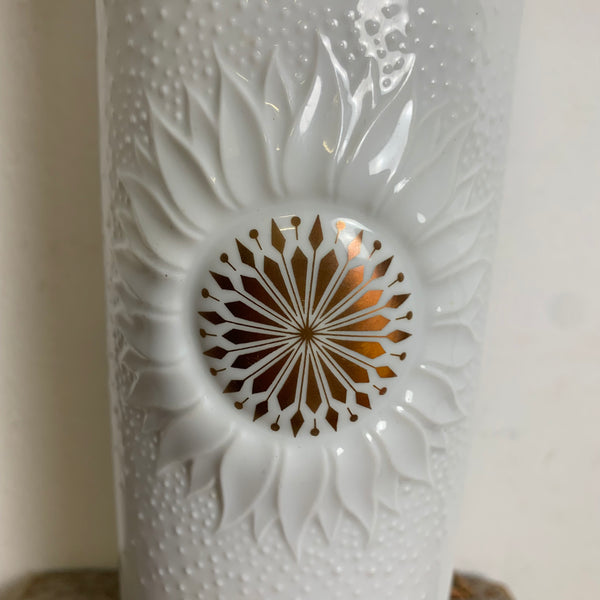 Vintage Porzellan Vase von AK Kaiser