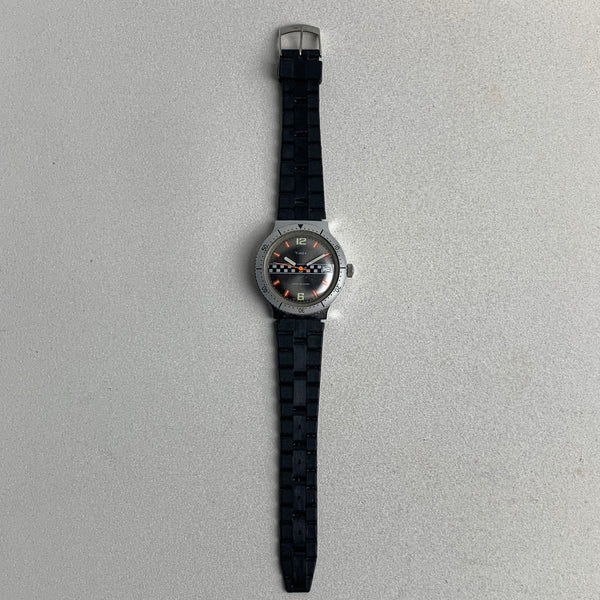 Vintage Timex Herren Armbanduhr Racing Rallye