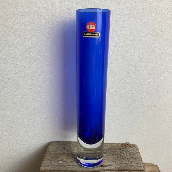 Vintage Stangen Vase von Ingrid Glas