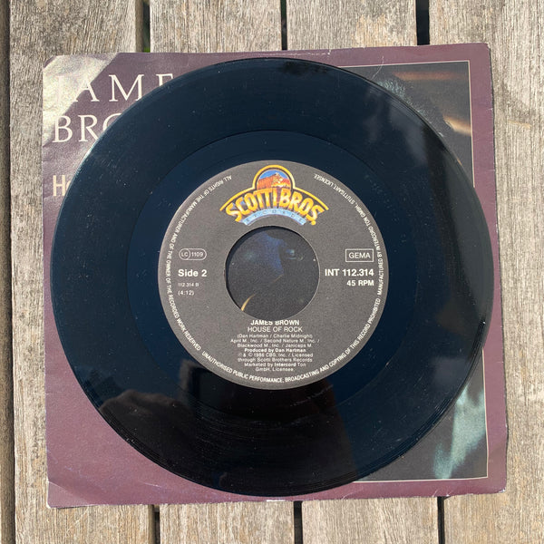 Single James Brown How Do You Stop