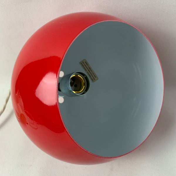 Kugellampe von Cosack rot mit Loch