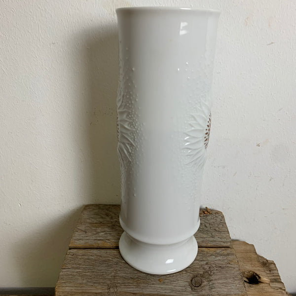 Vintage Porzellan Vase von AK Kaiser