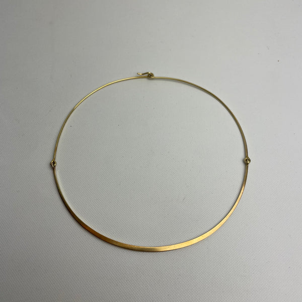 Edler Halsreif aus 585er Gold