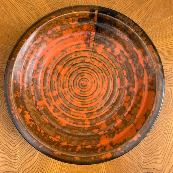 Fat Lava Keramik Schale Mid Century