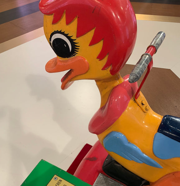 Kiddy Ride Automat Ente 60er Jahre
