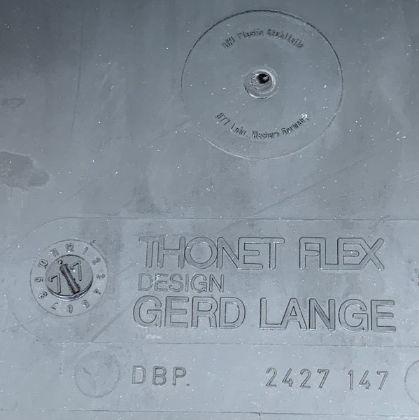 Stapelstuhl Flex von Gerd Lange für Thonet