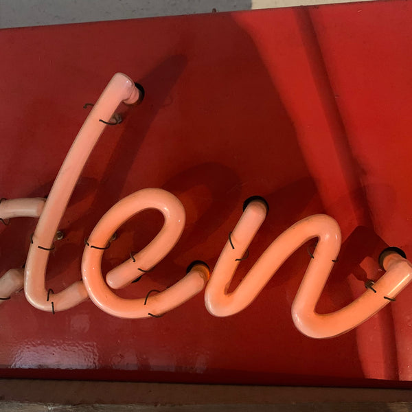Vintage Neon Reklame Schild Mix Laden