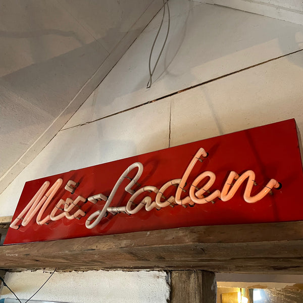 Vintage Neon Reklame Schild Mix Laden