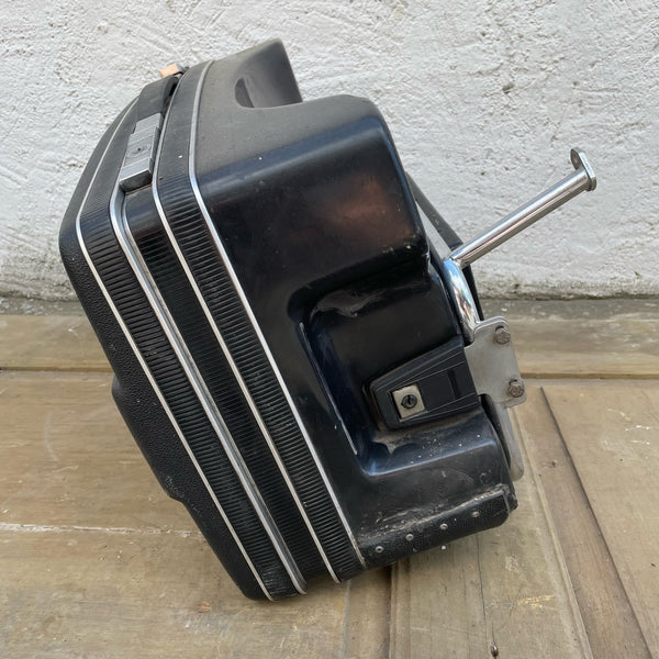 Vintage BMW Motorrad Kofferset mit Halter