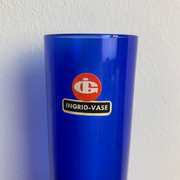 Vintage Stangen Vase von Ingrid Glas