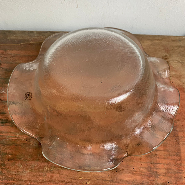 Vintage Glasschale Gallo Villeroy und Boch