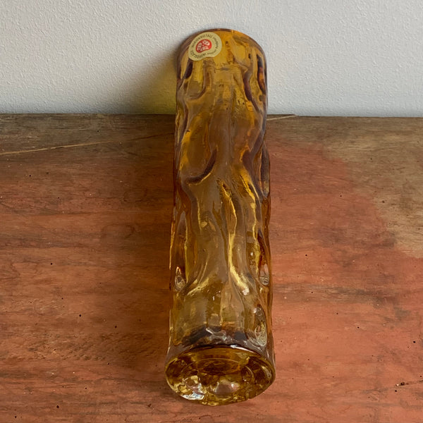 Vintage Stangen Borken Vase von Ingrid Glas