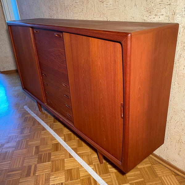 Teakholz Highboard von H. P. Hansen