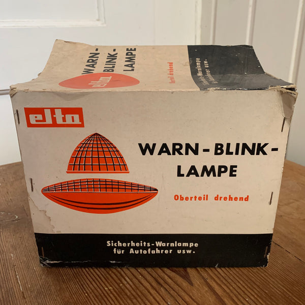 Warn Blink Lampe von Elta