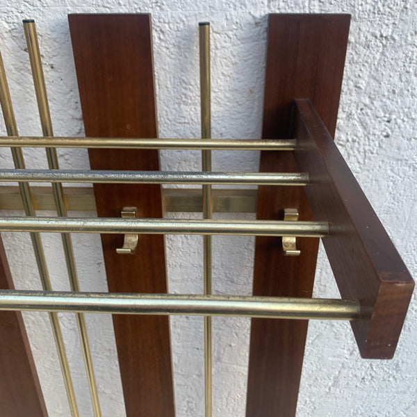 Vintage Teakholz Garderobe