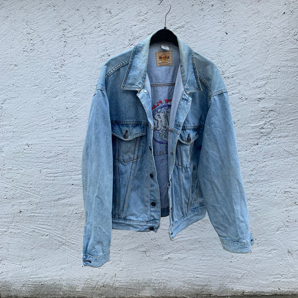 Vintage Jeans Jacke Hard Rock Café Niagara Falls