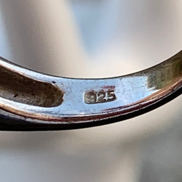 Sterling Silber Ring mit Tansanit