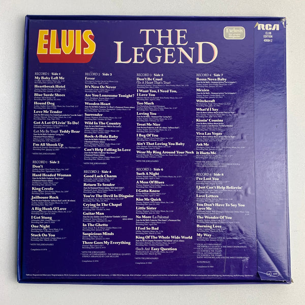 4 LP The Legend Elvis