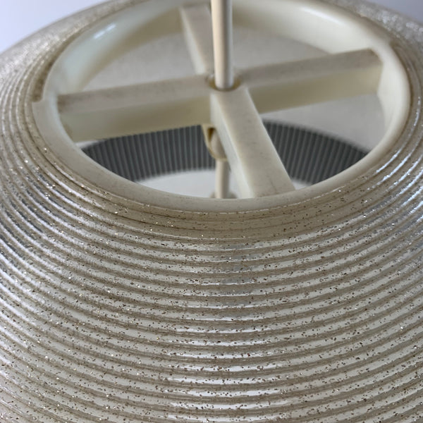 Seltene englische Deckenlampe von John Reed für Rotaflex