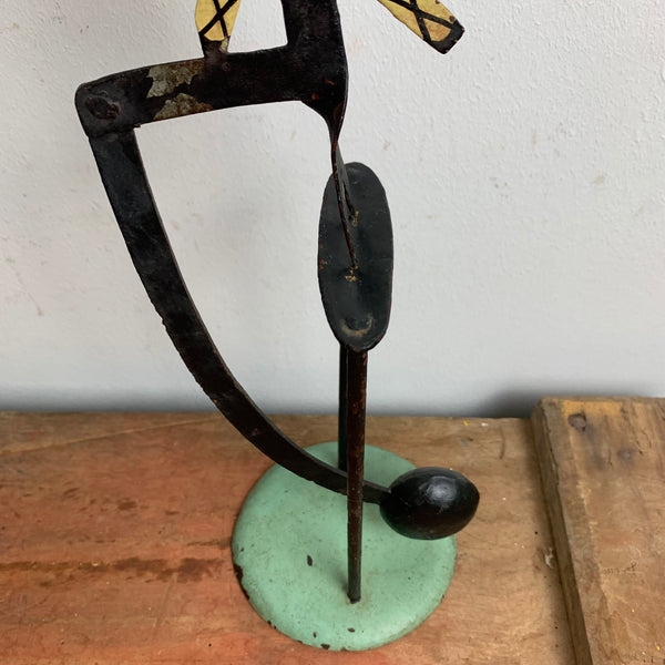 Nostalgische Pendelfigur Tänzerin