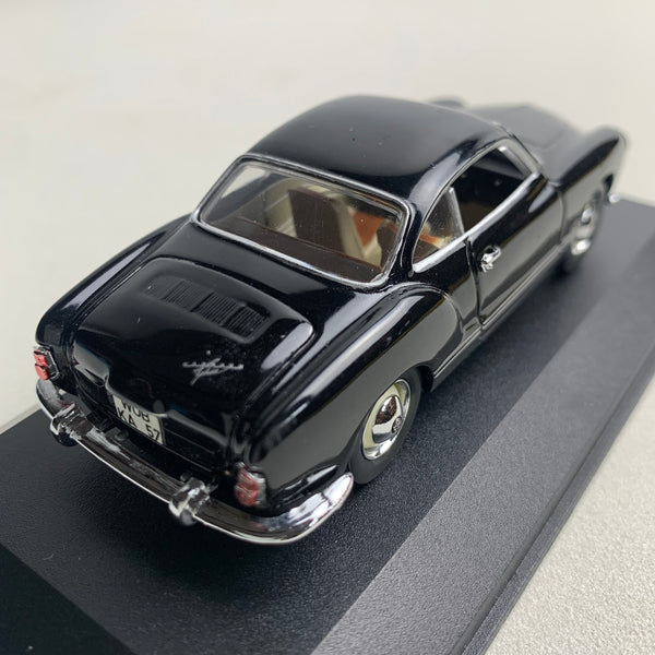 Volkswagen VW Karmann Ghia Coupe schwarz 1:43 Pauls Model Art Minichamps 