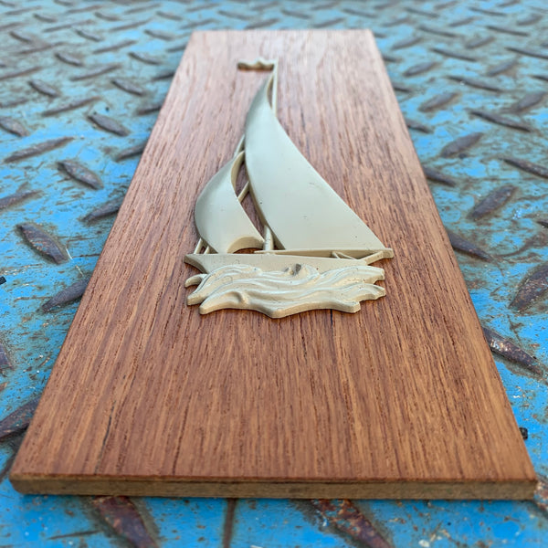 Wandbild Segelboot