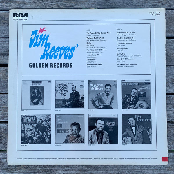 LP Jim Reeves Golden Records