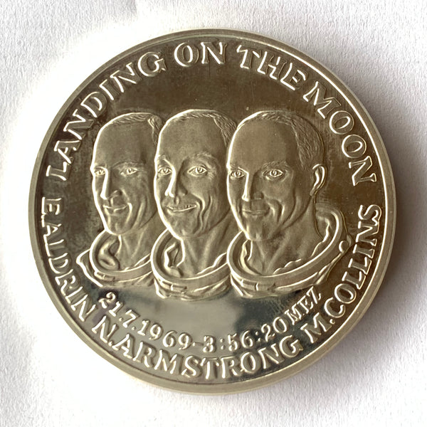 Silber Medaille Landing on the Moon