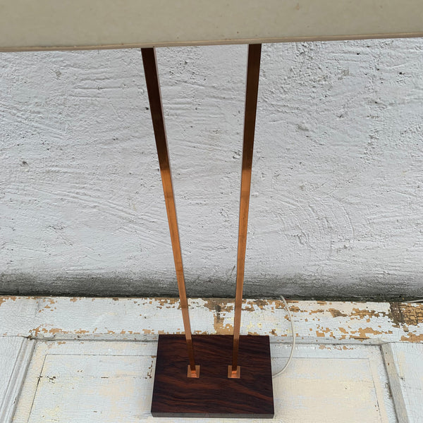 Vintage Stehlampe Quadra Silk de Luxe