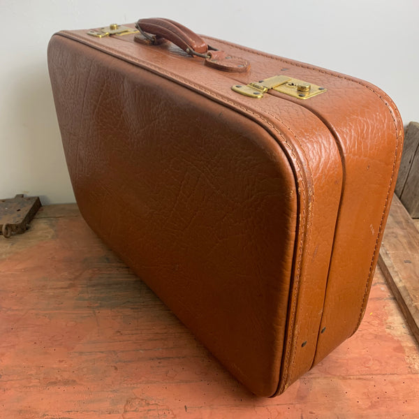 Vintage Leder Reisekoffer