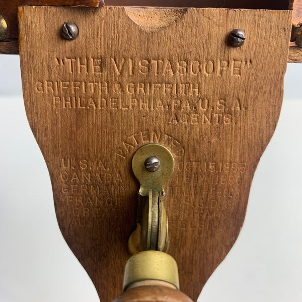 Antikes Stereoskop Vistascope Graphoscope Viewer
