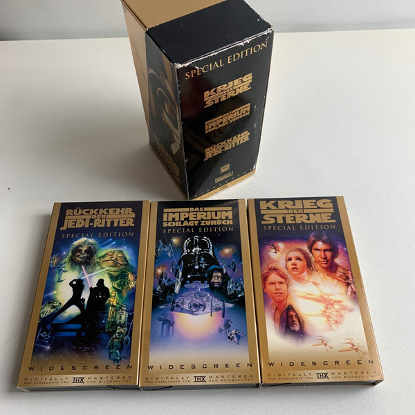 VHS Video Kassetten Special Edition Krieg der Sterne