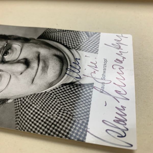 Original Autogramm von Klaus Schwarzkopf