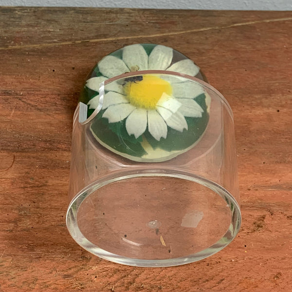 Vintage Honigdose aus Acrylglas