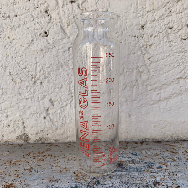 Vintage Babyflasche aus Glas