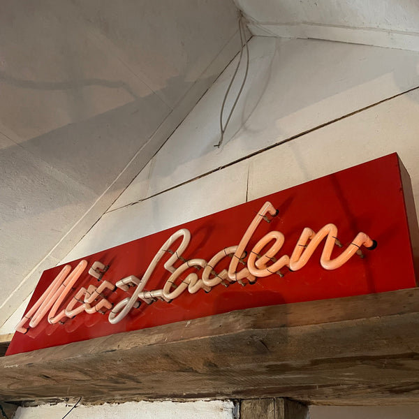 Vintage Neon Reklame Schild Mix Laden