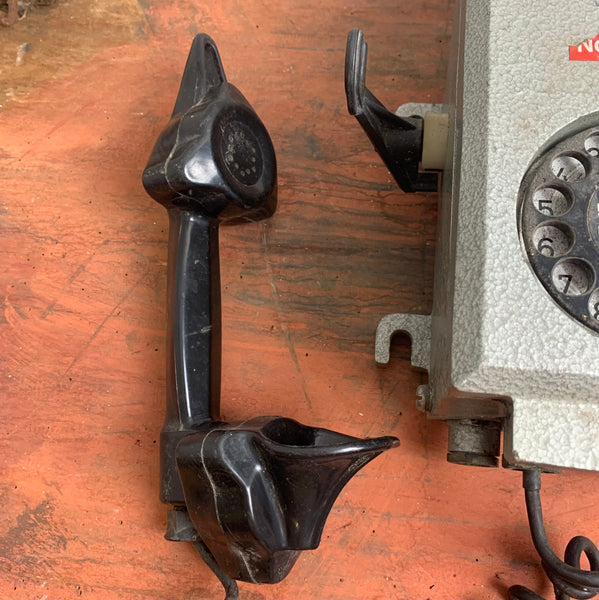 Industrielles antikes Gruben Telefon