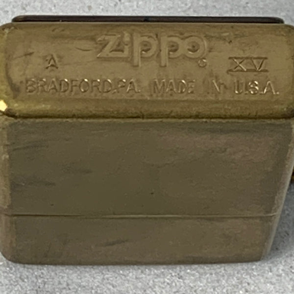 Zippo Messing Feuerzeug Emblem Jack Daniels Old No 7 Tennessee Whiskey