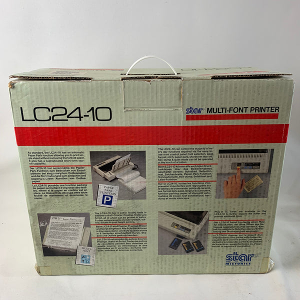 Star LC24-10 Multi Front Printer OVP