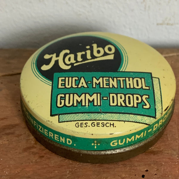Vintage Blechdose von Haribo