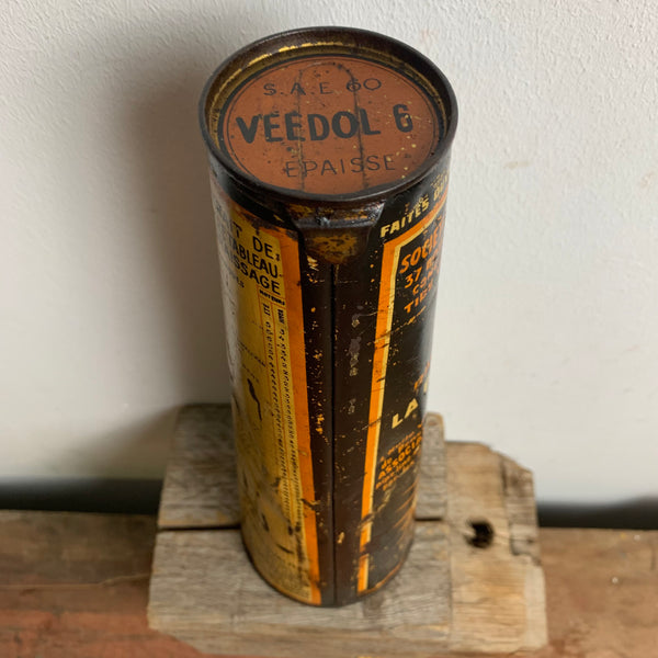 Vintage Öldose Veedol