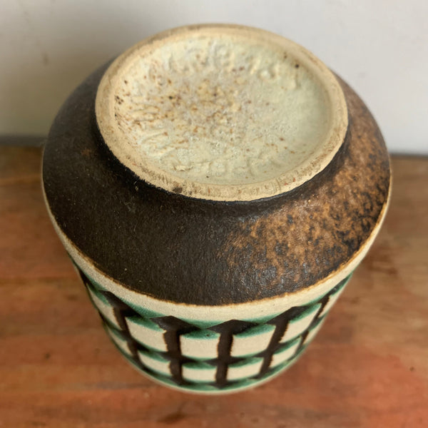 Vintage Mid Century Keramik Vase von Jasba 1033-15