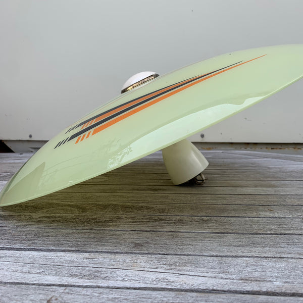 50er Jahre Tellerlampe