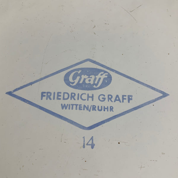 Vintage Horizontal Aufschnittmaschine von Graff